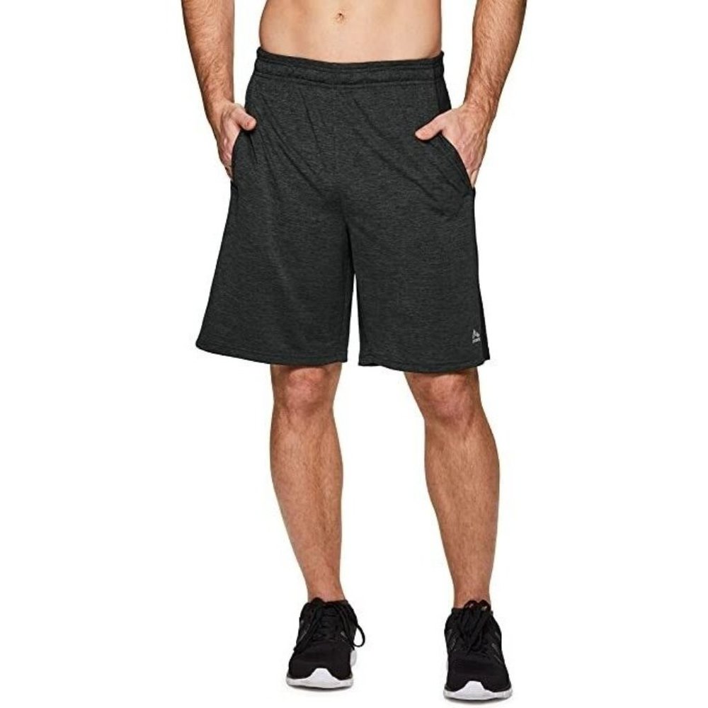 RBX Active Men's Small 9-Inch Inseam Workout Running Gym Athletic Shorts Pockets